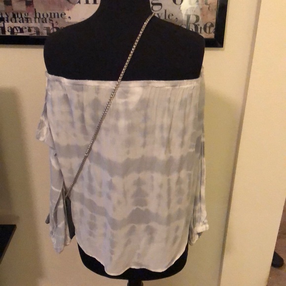 Young, Fabulous and Broke March Top in Gray Snakeskin Wash - Picture 5 of 11